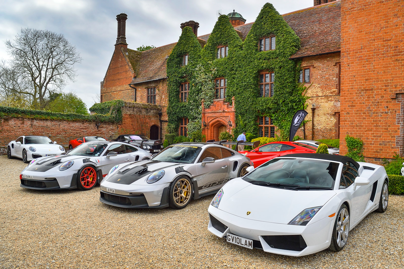 Woodhall Manor Suffolk Supercar meet
